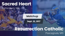 Matchup: Sacred Heart vs. Resurrection Catholic  2017