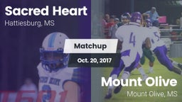 Matchup: Sacred Heart vs. Mount Olive  2017