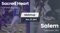 Matchup: Sacred Heart vs. Salem  2017