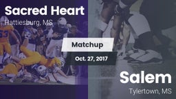 Matchup: Sacred Heart vs. Salem  2017