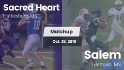 Matchup: Sacred Heart vs. Salem  2018