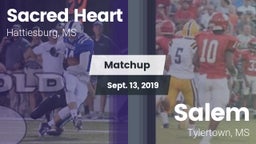 Matchup: Sacred Heart vs. Salem  2019