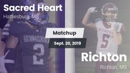 Matchup: Sacred Heart vs. Richton  2019