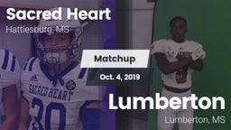 Matchup: Sacred Heart vs. Lumberton  2019