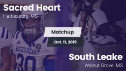 Matchup: Sacred Heart vs. South Leake  2019