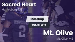 Matchup: Sacred Heart vs. Mt. Olive  2019