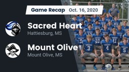 Recap: Sacred Heart  vs. Mount Olive  2020
