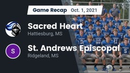 Recap: Sacred Heart  vs. St. Andrews Episcopal  2021