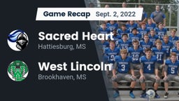 Recap: Sacred Heart  vs. West Lincoln  2022