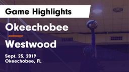 Okeechobee  vs Westwood Game Highlights - Sept. 25, 2019