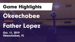 Okeechobee  vs Father Lopez  Game Highlights - Oct. 11, 2019