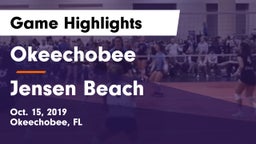 Okeechobee  vs Jensen Beach  Game Highlights - Oct. 15, 2019