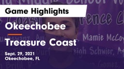 Okeechobee  vs Treasure Coast  Game Highlights - Sept. 29, 2021