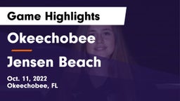 Okeechobee  vs Jensen Beach  Game Highlights - Oct. 11, 2022