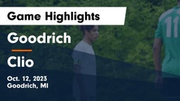 Goodrich  vs Clio  Game Highlights - Oct. 12, 2023