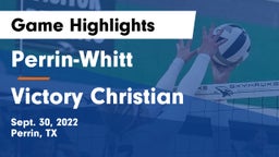 Perrin-Whitt  vs Victory Christian Game Highlights - Sept. 30, 2022