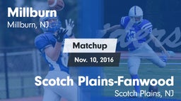 Matchup: Millburn vs. Scotch Plains-Fanwood  2016