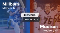 Matchup: Millburn vs. Madison  2016