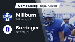 Recap: Millburn  vs. Barringer  2018