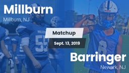 Matchup: Millburn vs. Barringer  2019