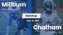Matchup: Millburn vs. Chatham  2019