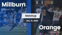Matchup: Millburn vs. Orange  2020