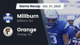 Recap: Millburn  vs. Orange  2020