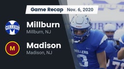 Recap: Millburn  vs. Madison  2020