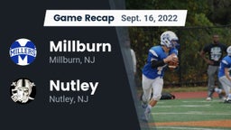 Recap: Millburn  vs. Nutley  2022