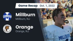 Recap: Millburn  vs. Orange  2022