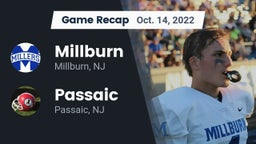 Recap: Millburn  vs. Passaic  2022