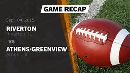Recap: Riverton  vs. Athens/Greenview  2015