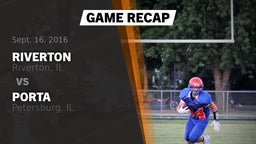 Recap: Riverton  vs. Porta  2016