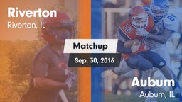 Matchup: Riverton vs. Auburn  2016