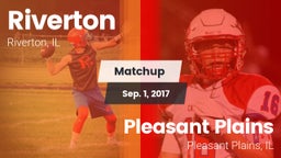 Matchup: Riverton vs. Pleasant Plains  2017