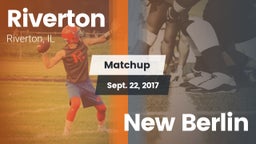 Matchup: Riverton vs. New Berlin 2017