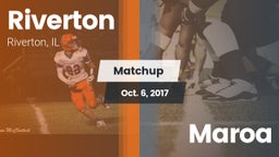 Matchup: Riverton vs. Maroa 2017