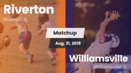 Matchup: Riverton vs. Williamsville  2018