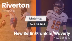Matchup: Riverton vs. New Berlin/Franklin/Waverly  2018