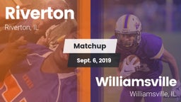 Matchup: Riverton vs. Williamsville  2019