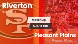 Matchup: Riverton vs. Pleasant Plains  2019