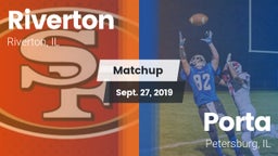 Matchup: Riverton vs. Porta  2019