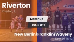 Matchup: Riverton vs. New Berlin/Franklin/Waverly  2019