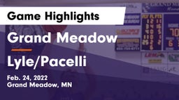 Grand Meadow  vs Lyle/Pacelli Game Highlights - Feb. 24, 2022
