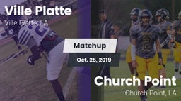 Matchup: Ville Platte vs. Church Point  2019
