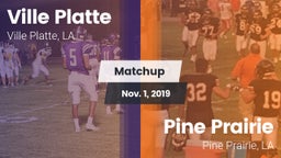 Matchup: Ville Platte vs. Pine Prairie  2019