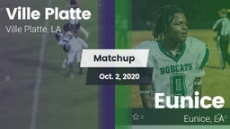 Matchup: Ville Platte vs. Eunice  2020