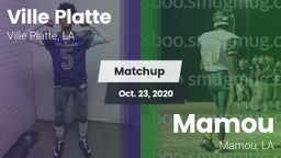 Matchup: Ville Platte vs. Mamou  2020