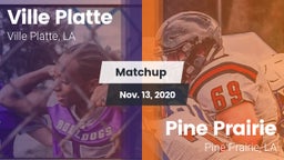 Matchup: Ville Platte vs. Pine Prairie  2020