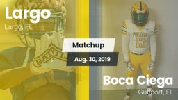 Matchup: Largo vs. Boca Ciega  2019